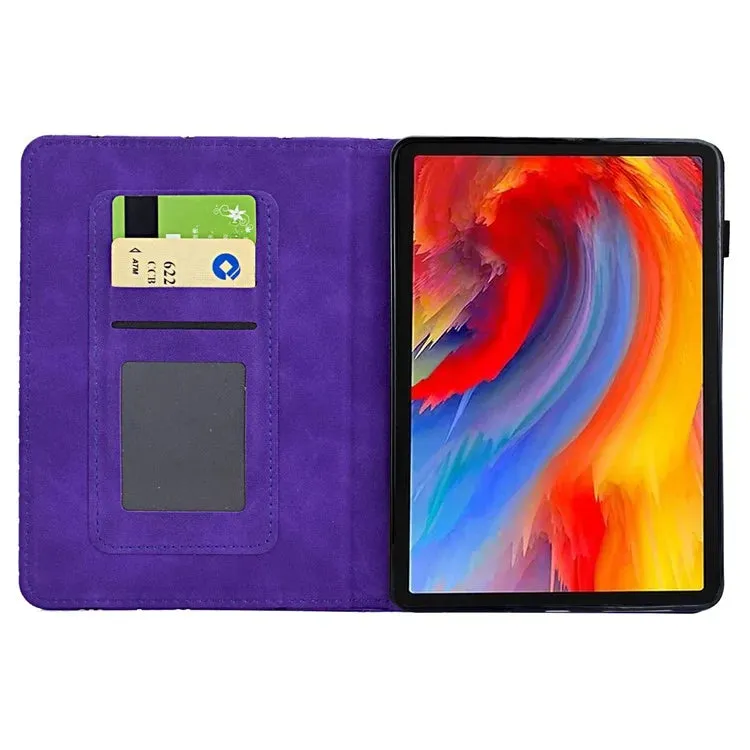 For Amazon Kindle 6" (2022) Case Flower Bird Imprinted Card Holder Leather Tablet Cover