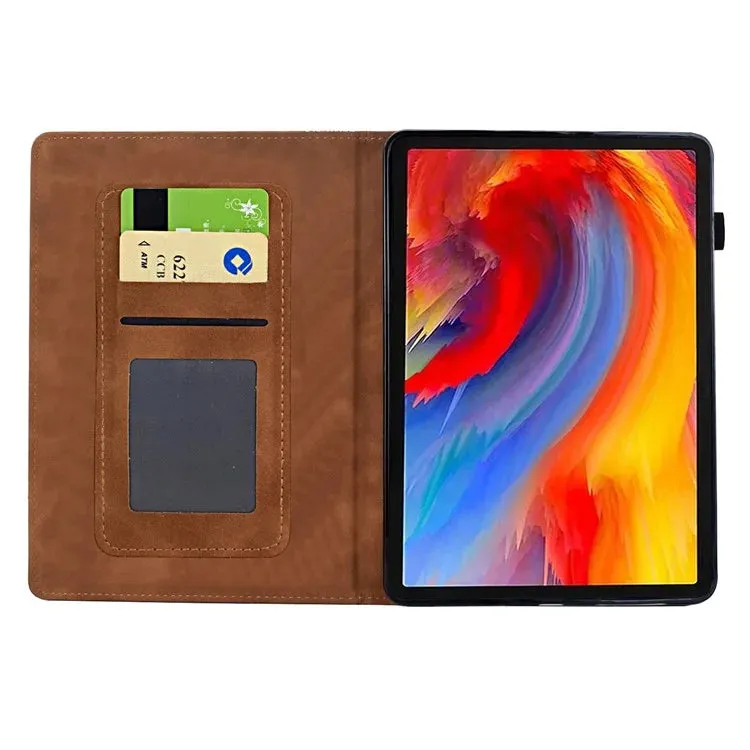 For Amazon Kindle 6" (2022) Case Flower Bird Imprinted Card Holder Leather Tablet Cover