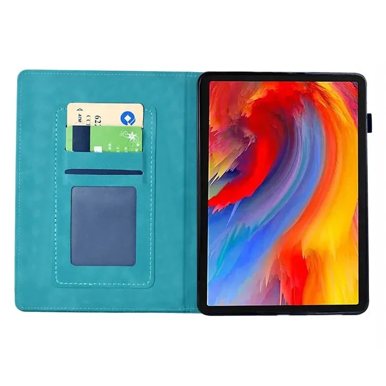For Amazon Kindle 6" (2022) Case Flower Bird Imprinted Card Holder Leather Tablet Cover