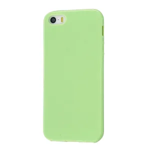 For iPhone 5/5S/SE/6/6S/6 Plus/6S Plus/7/8/7 Plus/8 Plus Cellphone Cover Soft TPU Bumper Protector Phone Shell Fluorescent green