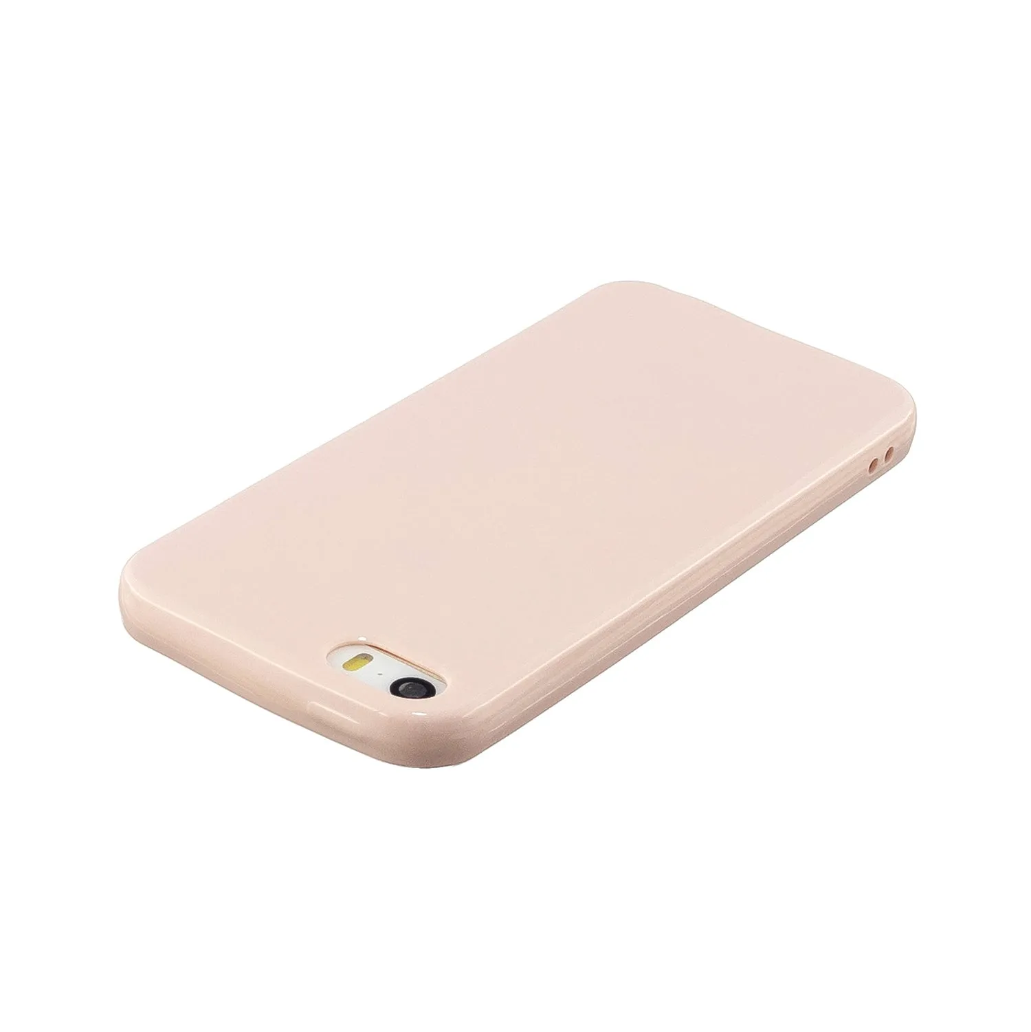 For iPhone 5/5S/SE/6/6S/6 Plus/6S Plus/7/8/7 Plus/8 Plus Cellphone Cover Soft TPU Bumper Protector Phone Shell Rose pink