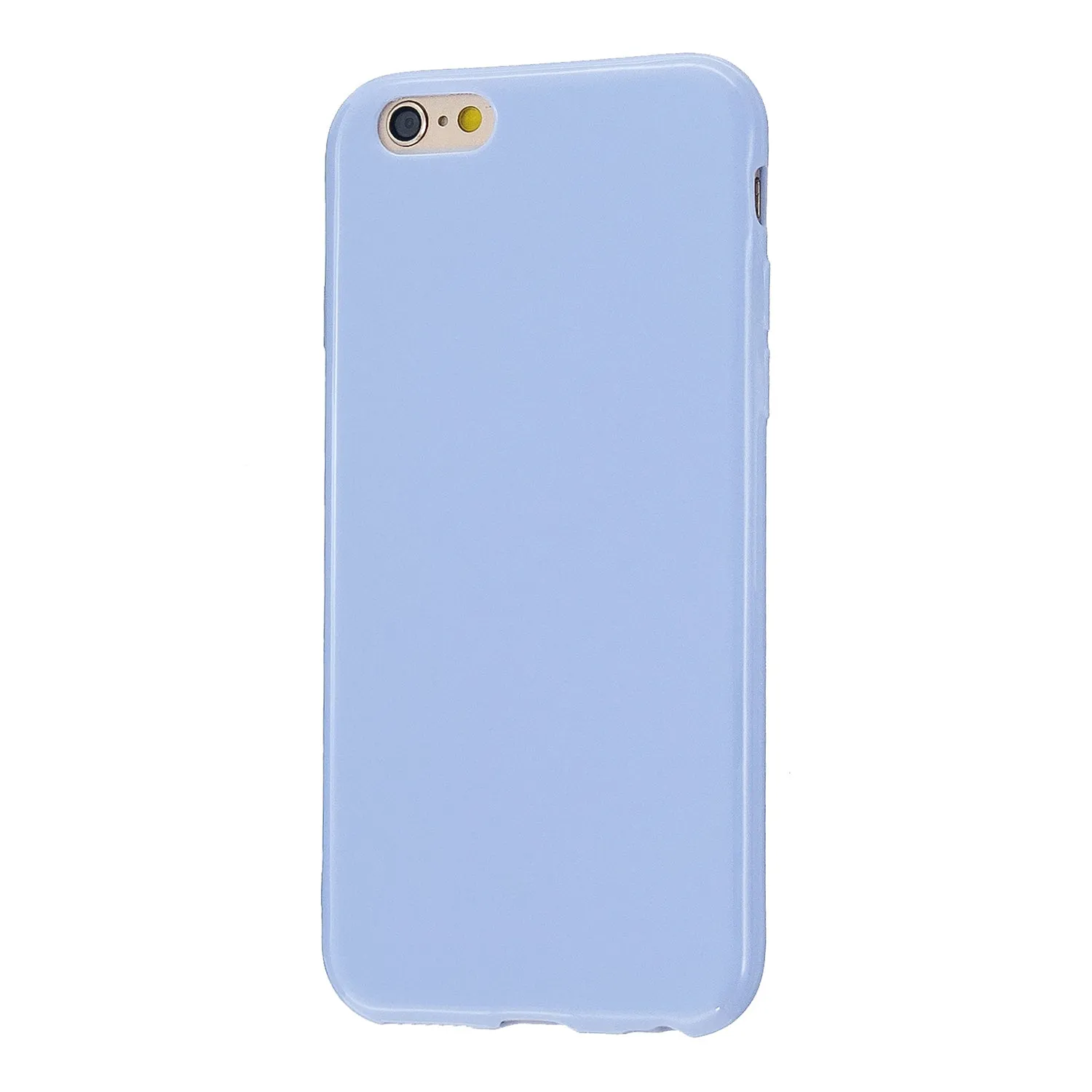 For iPhone 5/5S/SE/6/6S/6 Plus/6S Plus/7/8/7 Plus/8 Plus Cellphone Cover Soft TPU Bumper Protector Phone Shell Taro purple