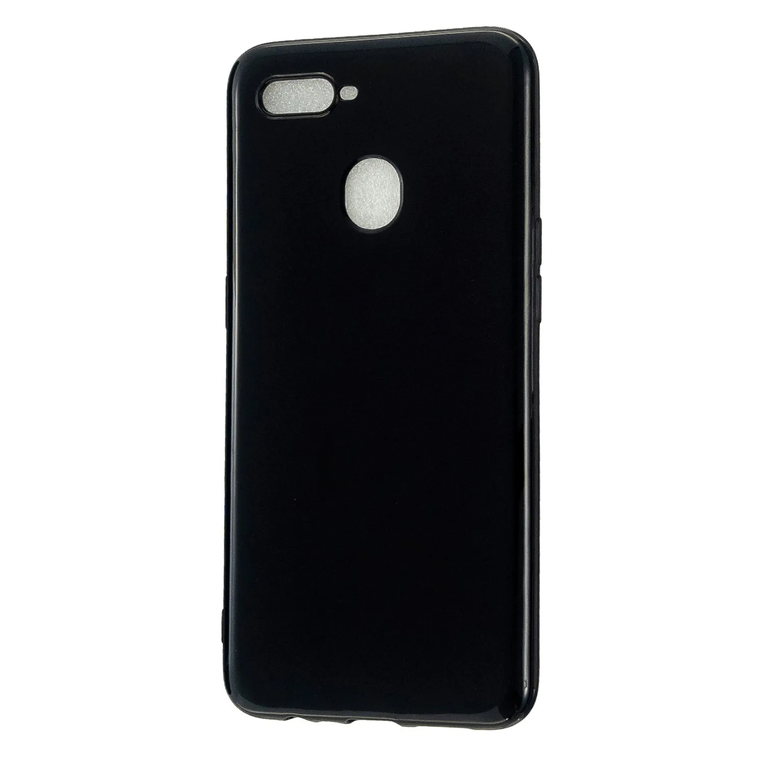 For OPPO A7/F9/F9 Pro Cellphone Cover Non-Slip Ultra Thin Silm Fit Easy Install Soft TPU Smartphone Shell Milk white