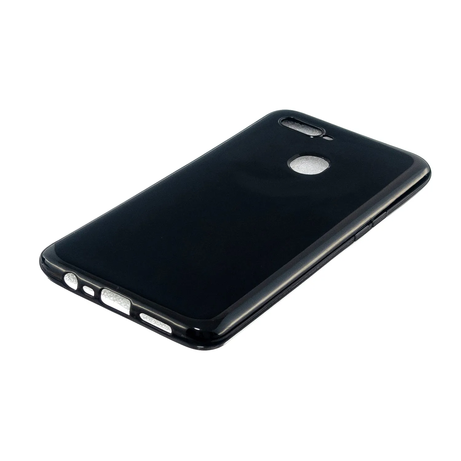 For OPPO A7/F9/F9 Pro Cellphone Cover Non-Slip Ultra Thin Silm Fit Easy Install Soft TPU Smartphone Shell Milk white