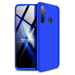 for OPPO Realme 5 Anti-Collision Protection Cover 360 Degree Full Coverage Phone Case Cellphone Shell Cover blue