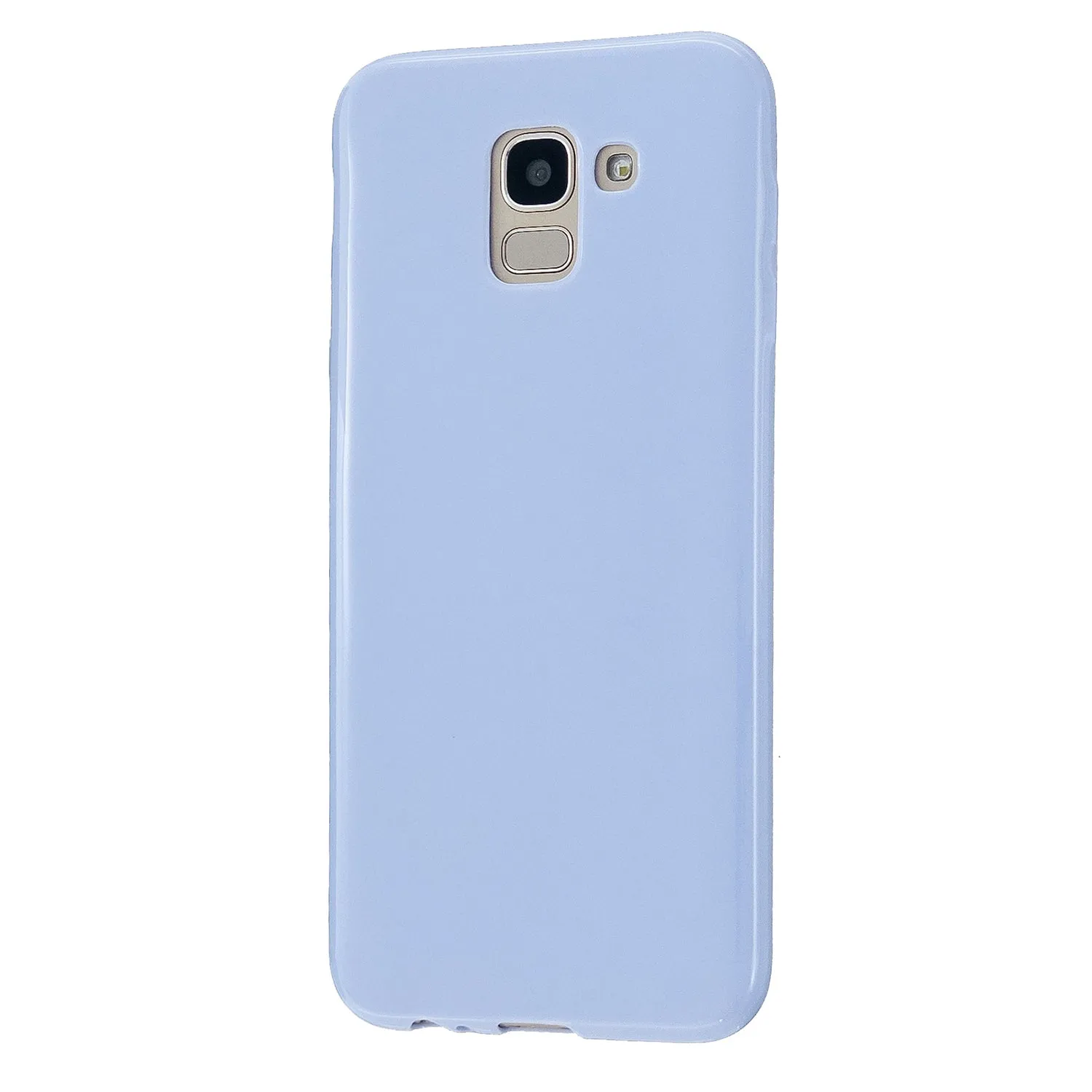 For Samsung A6/A6 Plus 2018 Smartphone Case Soft TPU Precise Cutouts Full Body Protection Mobile Phone Shell Sakura pink