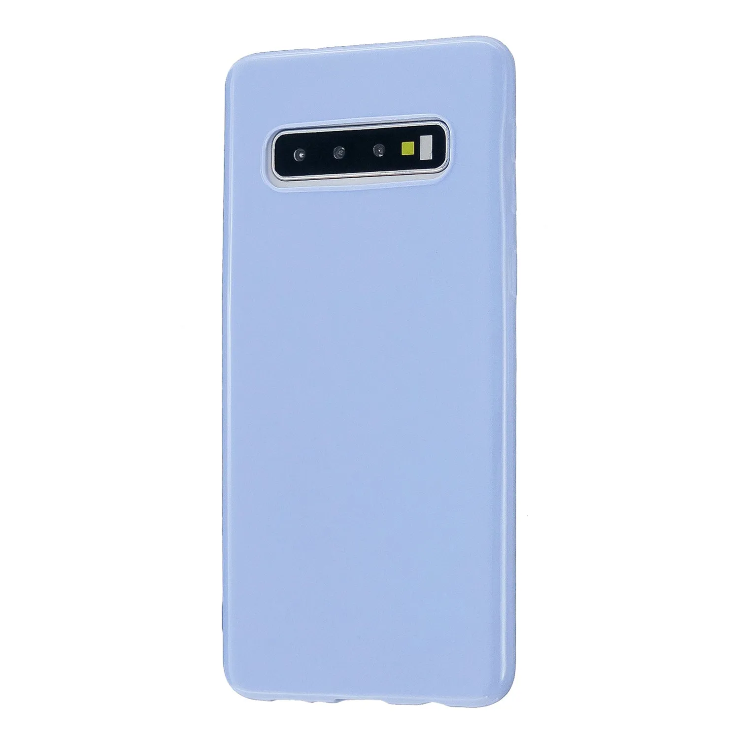 For Samsung S10/S10E/S10 Plus Cellphone Case Precise Cutouts Simple Profile Soft TPU Mobile Phone Shell Sakura pink