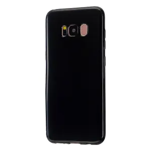 For Samsung S8/S8 Plus Smartphone Case Soft Hands Feel Precise Cutouts Anti-scrathc Mobile Phone TPU Shell Bright black