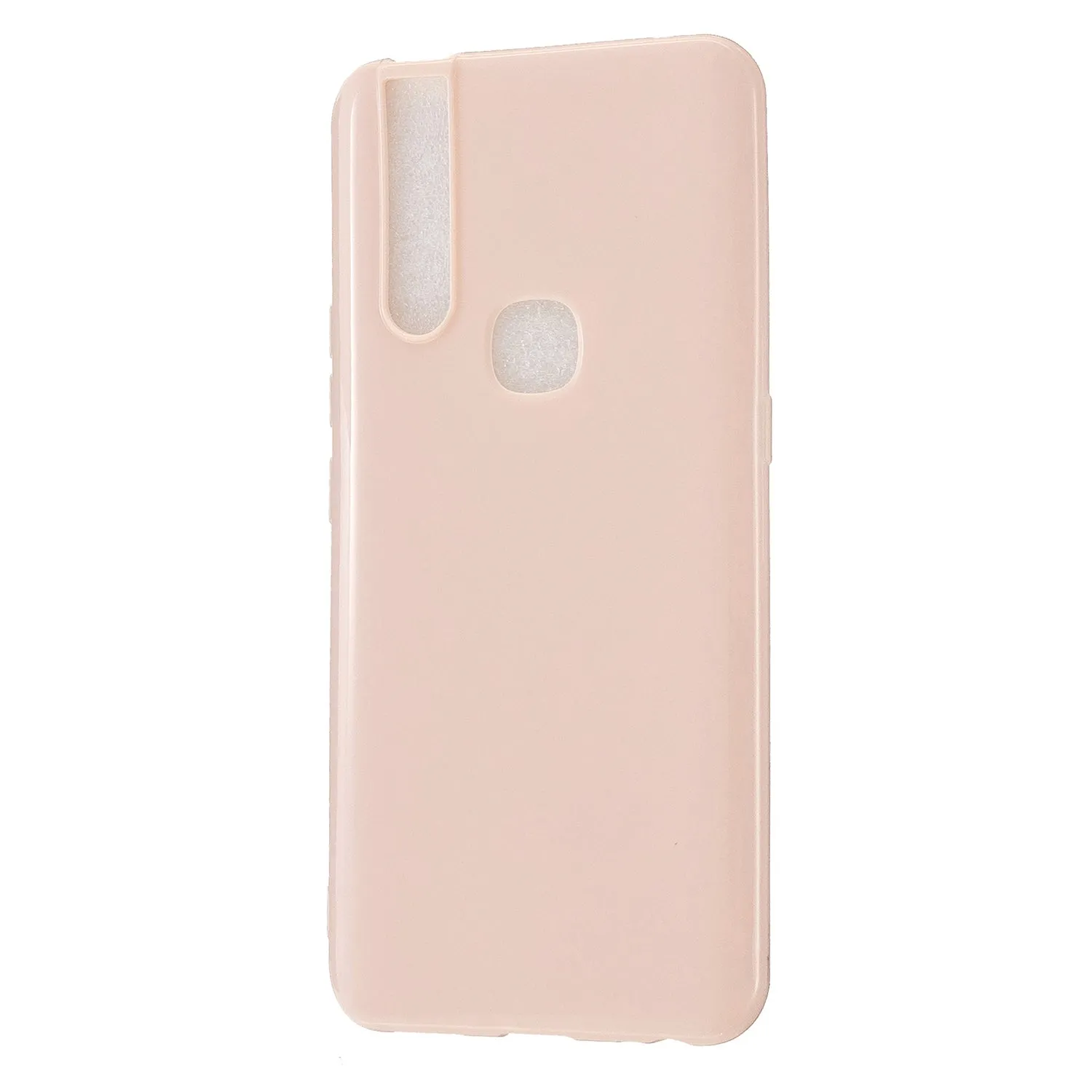 For VIVO V15/V15 Pro Cellphone Cover Slim Thin TPU Case Shock Absorption Mobile Phone Protective Cover  Sakura pink