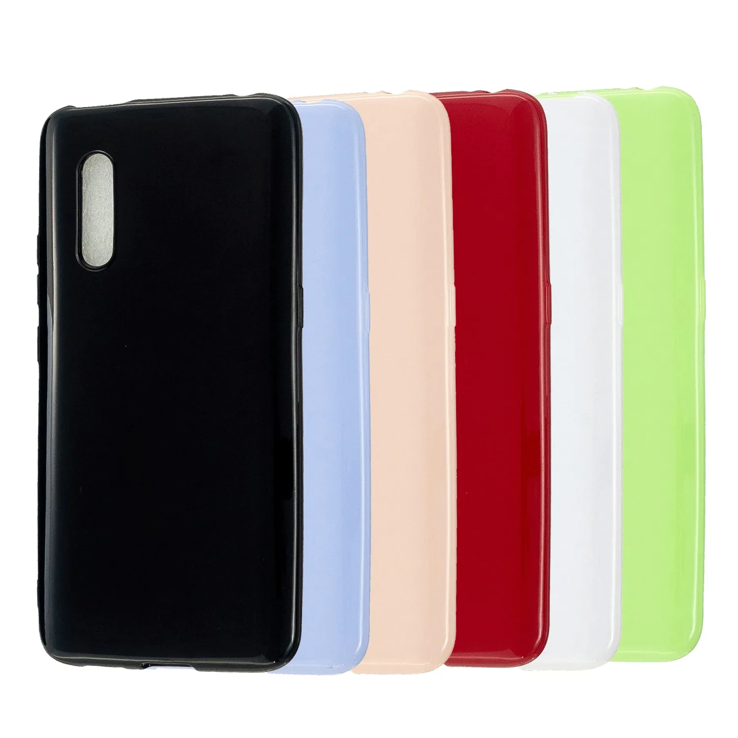 For VIVO X27 / VIVO X27 Pro Cellphone Cover Anti-scratch Dust-proof Soft TPU Phone Protective Case  Sakura pink