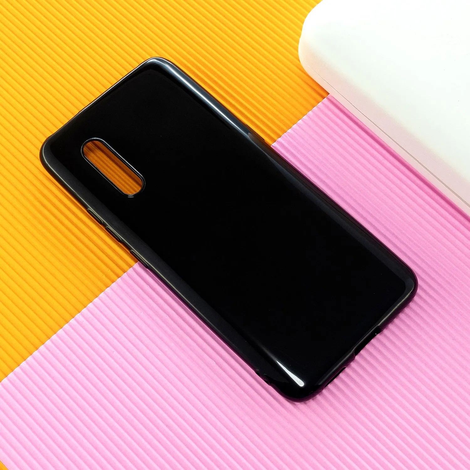 For VIVO X27 / VIVO X27 Pro Cellphone Cover Anti-scratch Dust-proof Soft TPU Phone Protective Case  Sakura pink