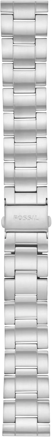 Fossil Men's 22mm Dark Brown LiteHide™ Leather Watch Band