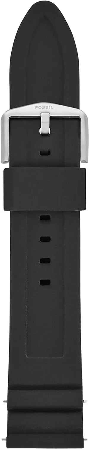 Fossil Men's 22mm Dark Brown LiteHide™ Leather Watch Band