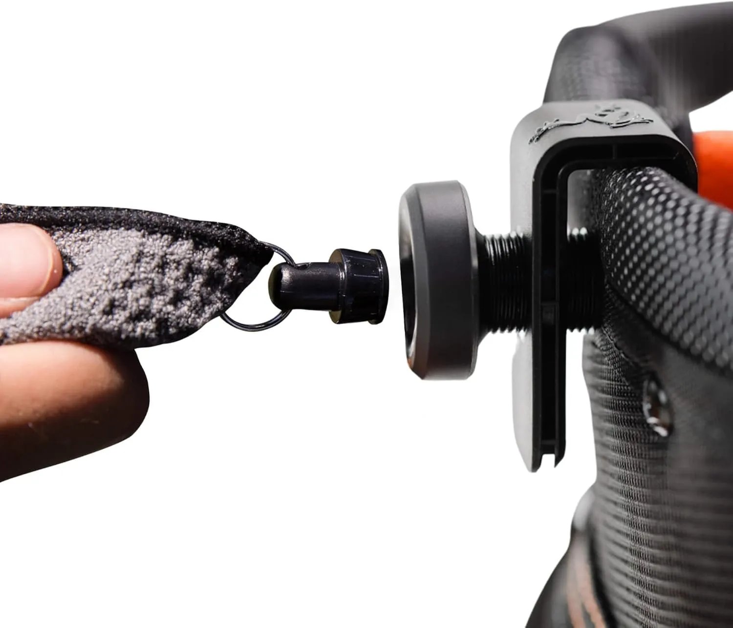 Frogger Golf Bag Latch-It Accessory Attachment System for Golf Bags – Magnetic Clip to Easily Attach Golf Towels, Brushes, Rangefinders and More