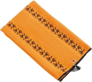 Frogger Golf Microfiber Waffle TRAX Towel with Magnetic Bag Latch-It | Premium Microfiber Golf Towels for Golf Bags for Men & Women | Gentle, Non-Abrasive, Highly Absorbent Material