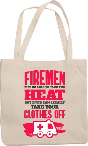 Funny Legally Take Clothes Off Reusable Tote Bag for EMT & Paramedic