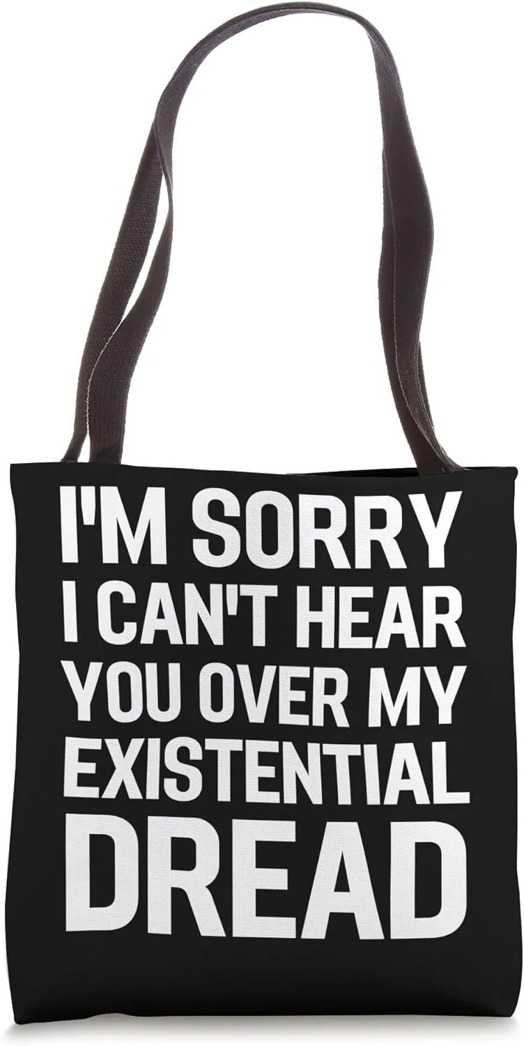 Funny Virtual Meeting Job Interview Design for Work from Hom Tote Bag