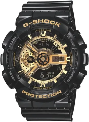 G-Shock X-Large Combi GA110 Black/Gold One Size