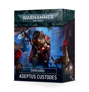 Games Workshop Datacards: Adeptus Custodes