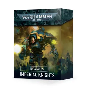 Games Workshop Datacards: Imperial Knights (English)
