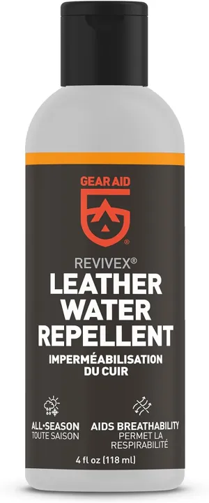 Gear Aid Revivex Leather Water Repellent Shoes and Boots, 4 fl oz