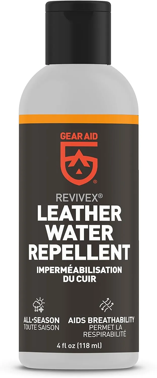 Gear Aid Revivex Leather Water Repellent Shoes and Boots, 4 fl oz