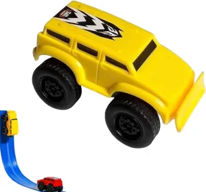 Goal Intent Magnetic Wall Climbing Toy Car, Yearpilrim Car Toy Wall Climbing, Cars That Drive on Walls and Ceiling, Magnetic Levitation Inertia Climbing Wall Toy Car (Yellow)