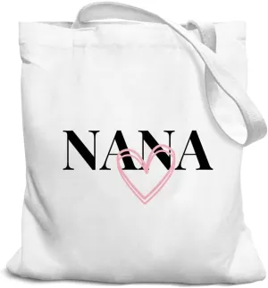 Grandma Gifts Canvas Tote Bag, Grandma Bag, Best Grandma Gifts, Grandma Christmas Birthday Gifts, Girls Tote Bag