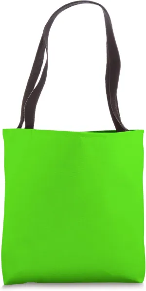 Green Screen Design Front and Back Chroma Key Projection Tote Bag
