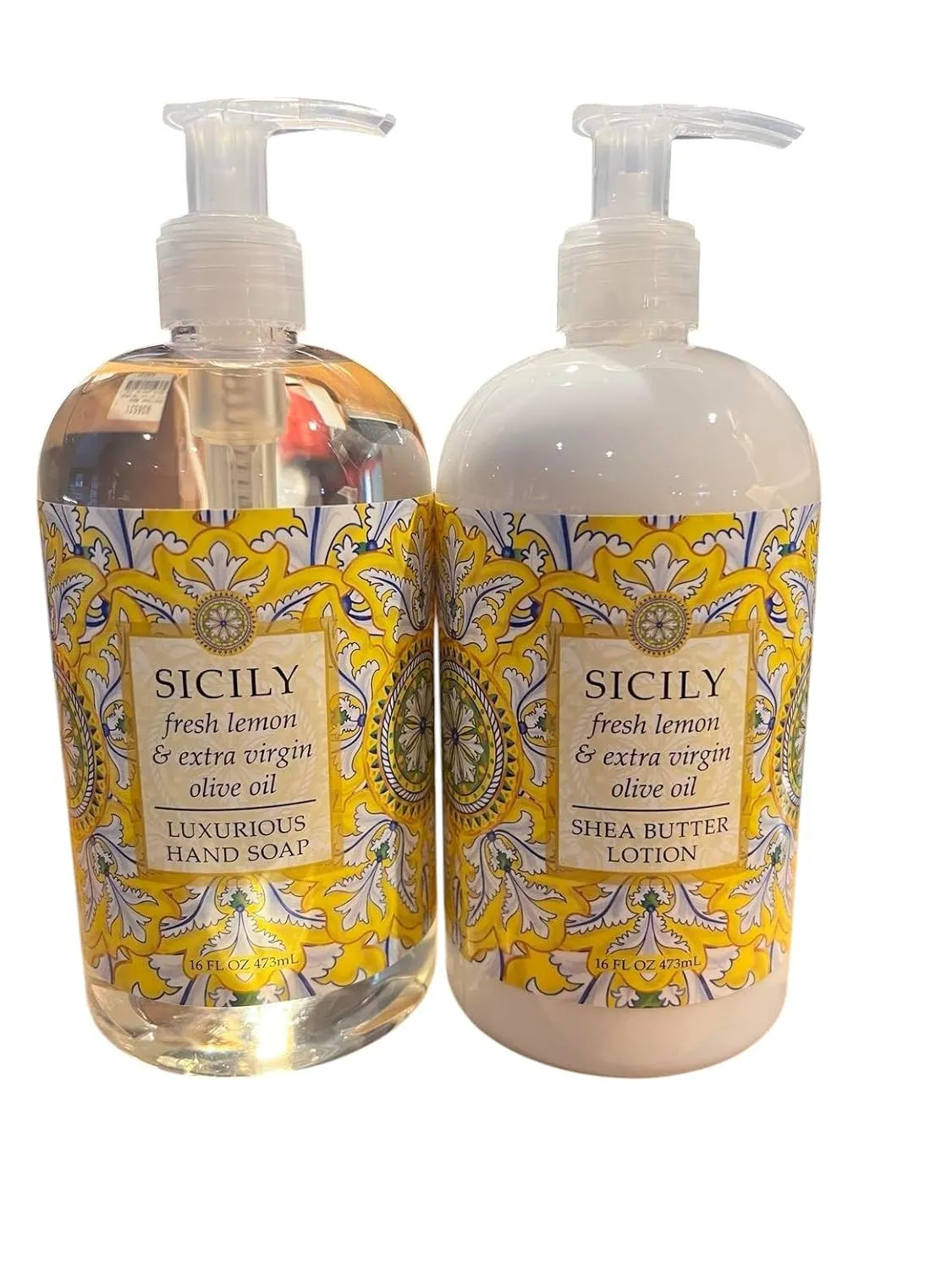 Greenwich Bay Trading Company Sicily Soap and Lotion Set 16oz Size