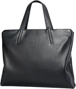 HBJWOV Handbag Briefcase Hand Lawyer Male Bag Conference Leather Business Bag