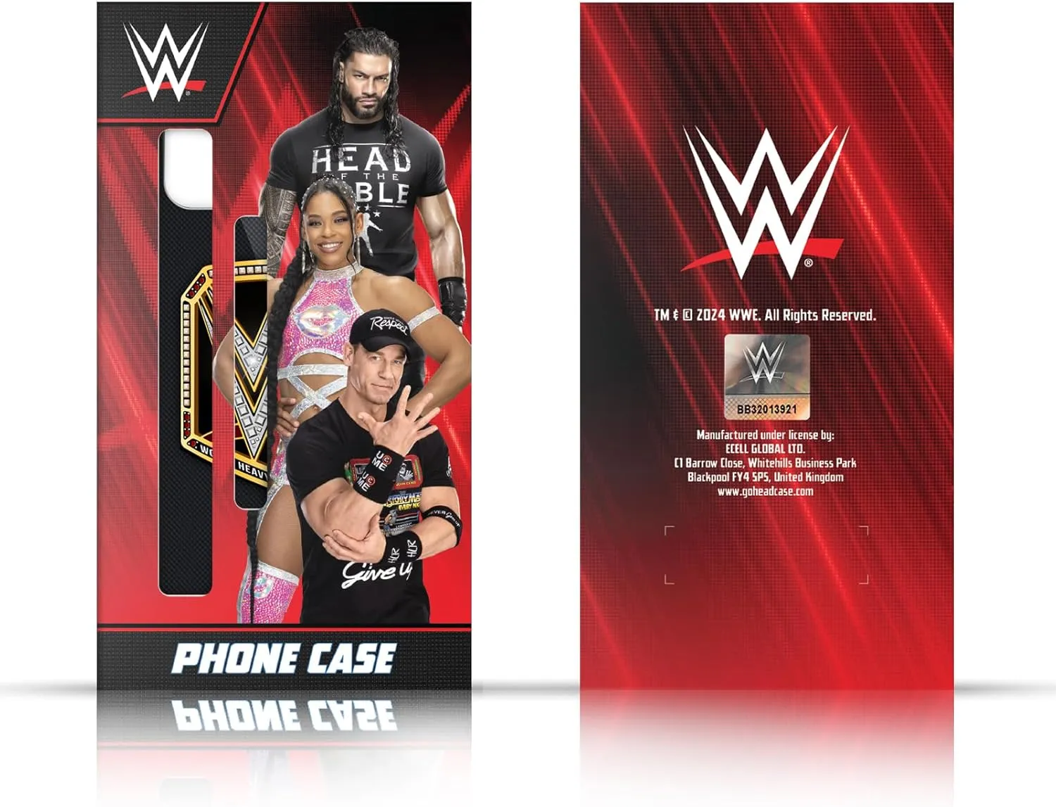 Head Case Designs Officially Licensed WWE John Cenation Respect 2017/18 Superstars 4 Leather Book Wallet Case Cover Compatible with Motorola Moto G Play (2023)