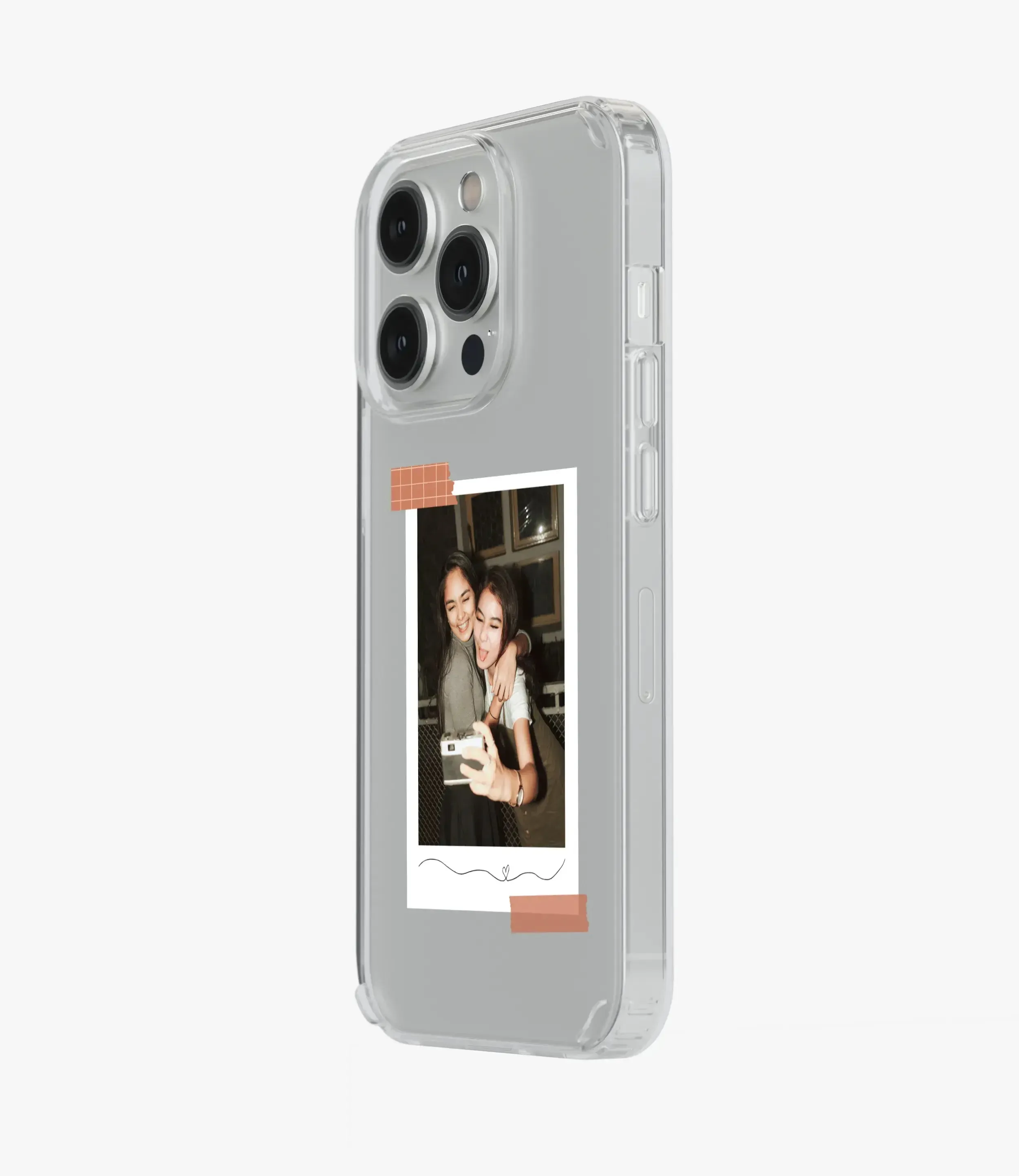 Heartstrings Aesthetic Polaroid Silicone Case