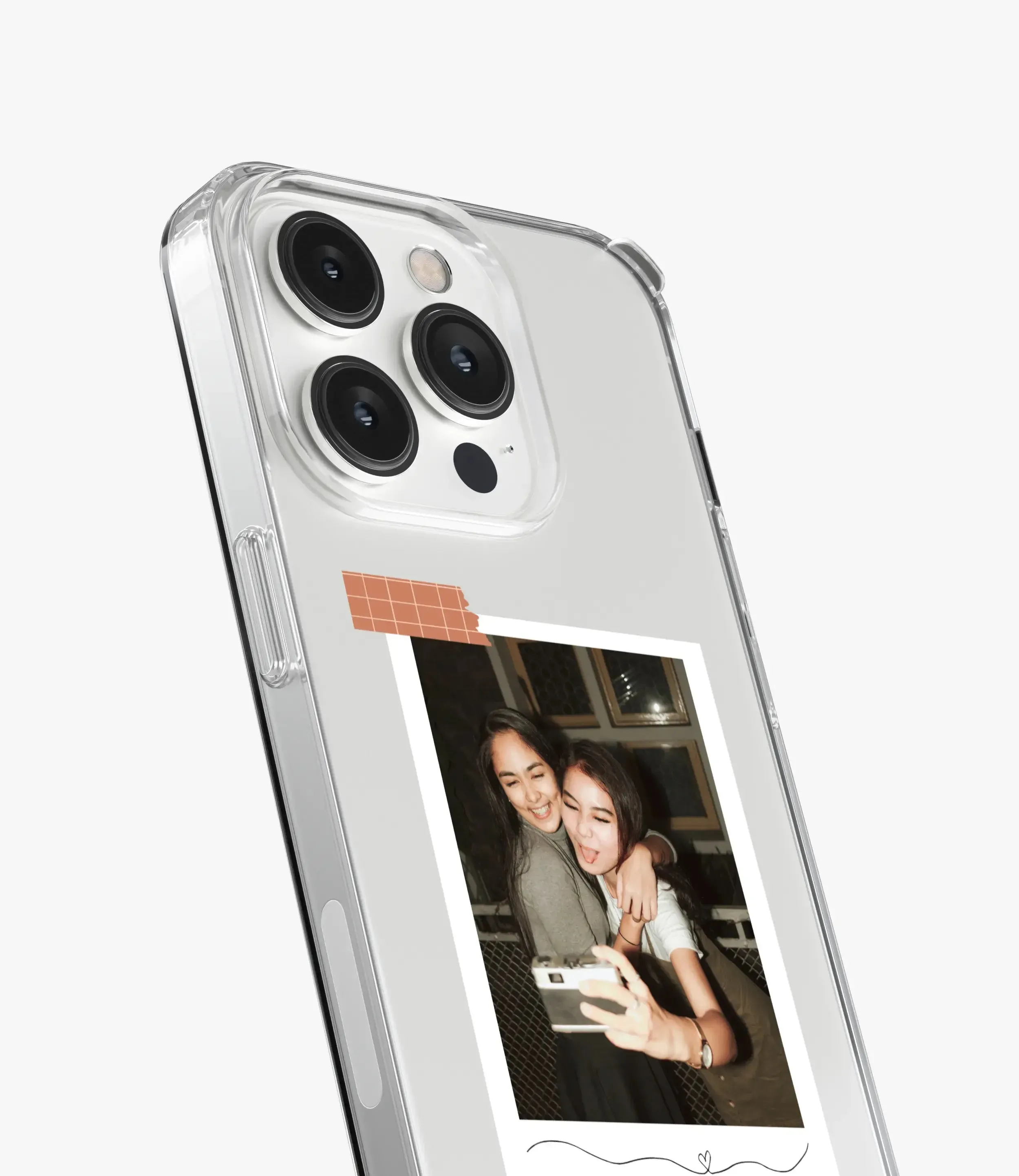 Heartstrings Aesthetic Polaroid Silicone Case