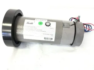 H.F Exchange DC Drive Motor with Flywheel 130VDC, 3170watts, 4.25hp Powerful Duty Permanent Magnet Smooth Operation Easy Replacement Treadmill Motor P/N 405694 Work with Nordic-Track 1750