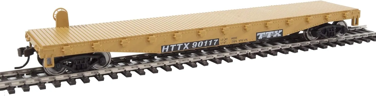 HO Scale Model TTX Flat Car