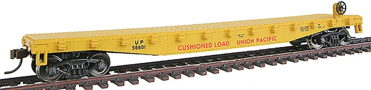 HO Scale Model Union Pacific Flatcar