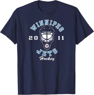 Hockey Mask Navy NHL Officially Licensed T-Shirt