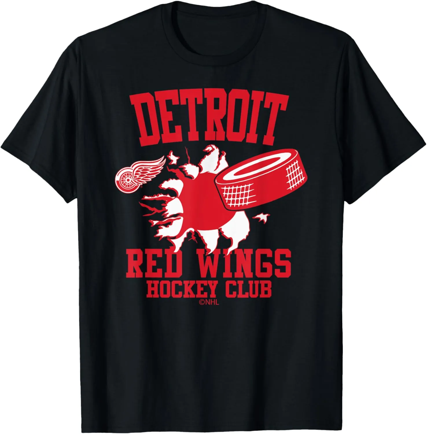 Hockey Puck Burst Officially Licensed T-Shirt