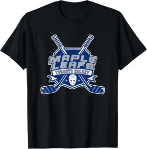 Hockey Sticks Black Officially Licensed T-Shirt