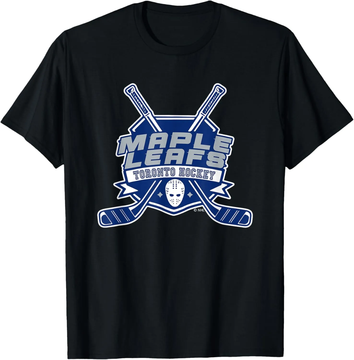 Hockey Sticks Black Officially Licensed T-Shirt