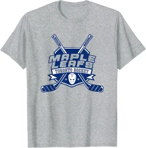 Hockey Sticks Gray Officially Licensed T-Shirt