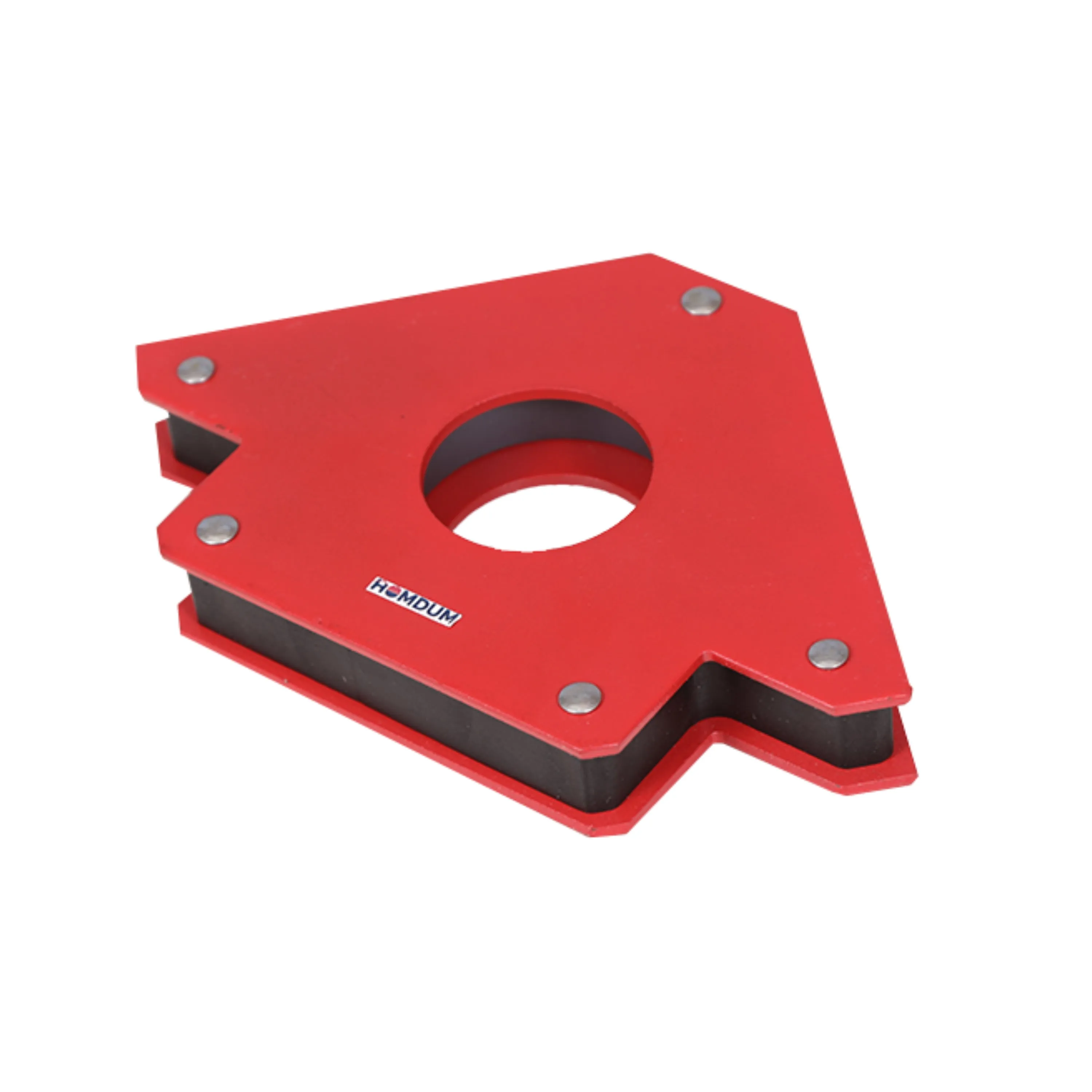 Homdum 4inch Multiangle Magnetic Welding Holder Clamps Arrow Type Square with 12kg Strong Magnet Pull for Accurate Alignment in Fabrication Works Pack of 4 Pc