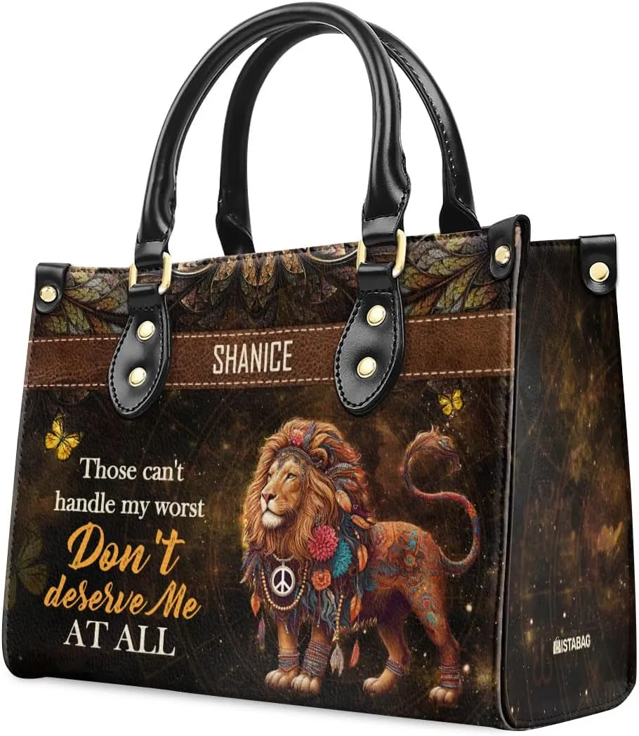 Horoscope - Personalized Leather Handbag For Women, Bohemian, Zodiac, Birthday Gifts - Mothers Day Gifts For Women