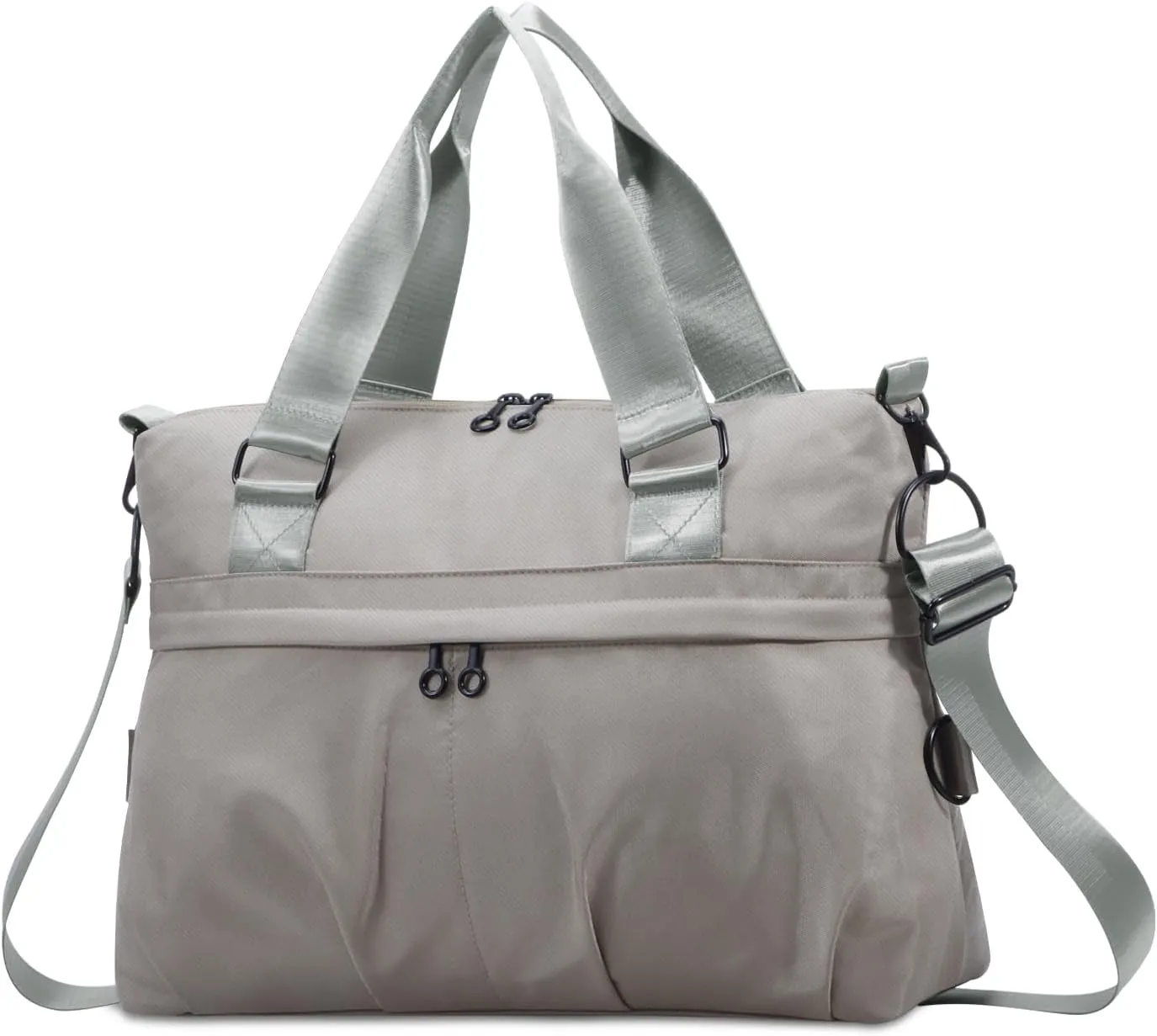 HUA ANGEL Women's Waterproof Sports Duffle Bag - Large Capacity Gym Bag Multi-Pocket for Travel Fitness Yoga Work and Weekend