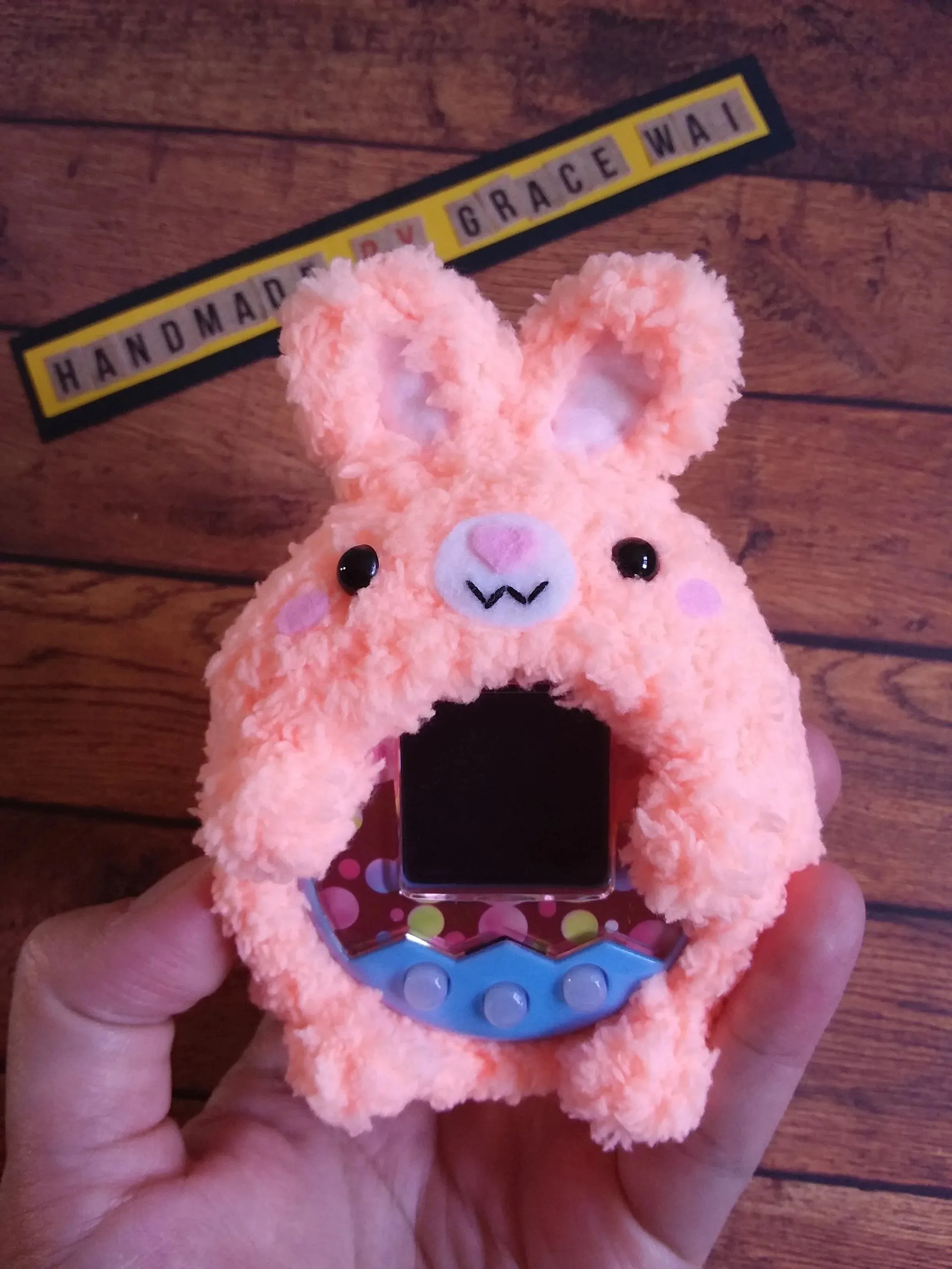 Huggy Rabbit Tamagotchi Cover