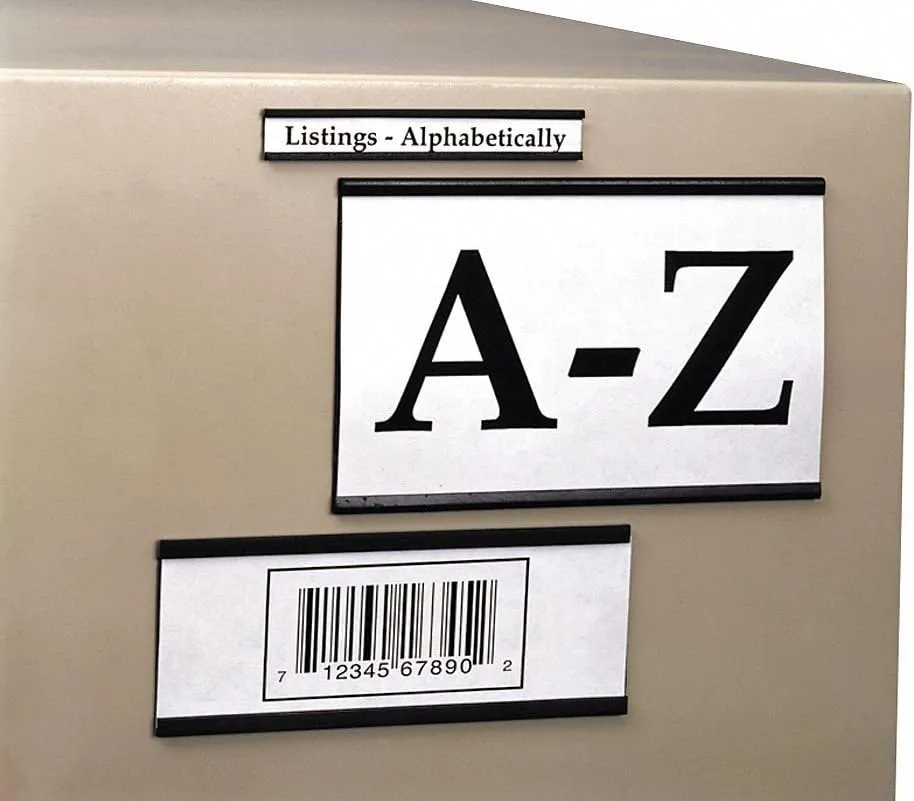 Inc., Magnetic Card Holders, Hmc-106, Description: 1 X 6" Inserts Included, Wt. (Lbs.) Box: 1.5, Mc-106