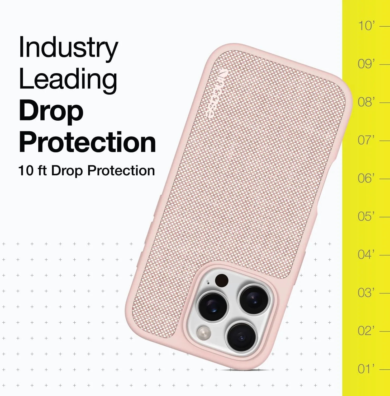 Incase ICON Case with Woolenex & MagSafe for iPhone 16 Pro Max - Durable, Stylish, Protective, Water-Resistant, Scratch - Resistant with Wireless Magsafe Charging - Obsidian Pebbled Plant Leather