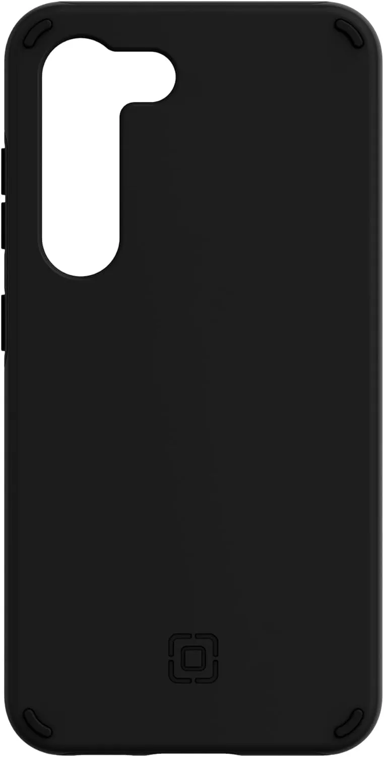 Incipio Duo Samsung Galaxy S23 Case - Slim, Dual-Layer & 12ft Drop Protection Phone Case - Scratch Resistant   5G & Wireless Charging Compatible - Made from Recycled Materials (Black)