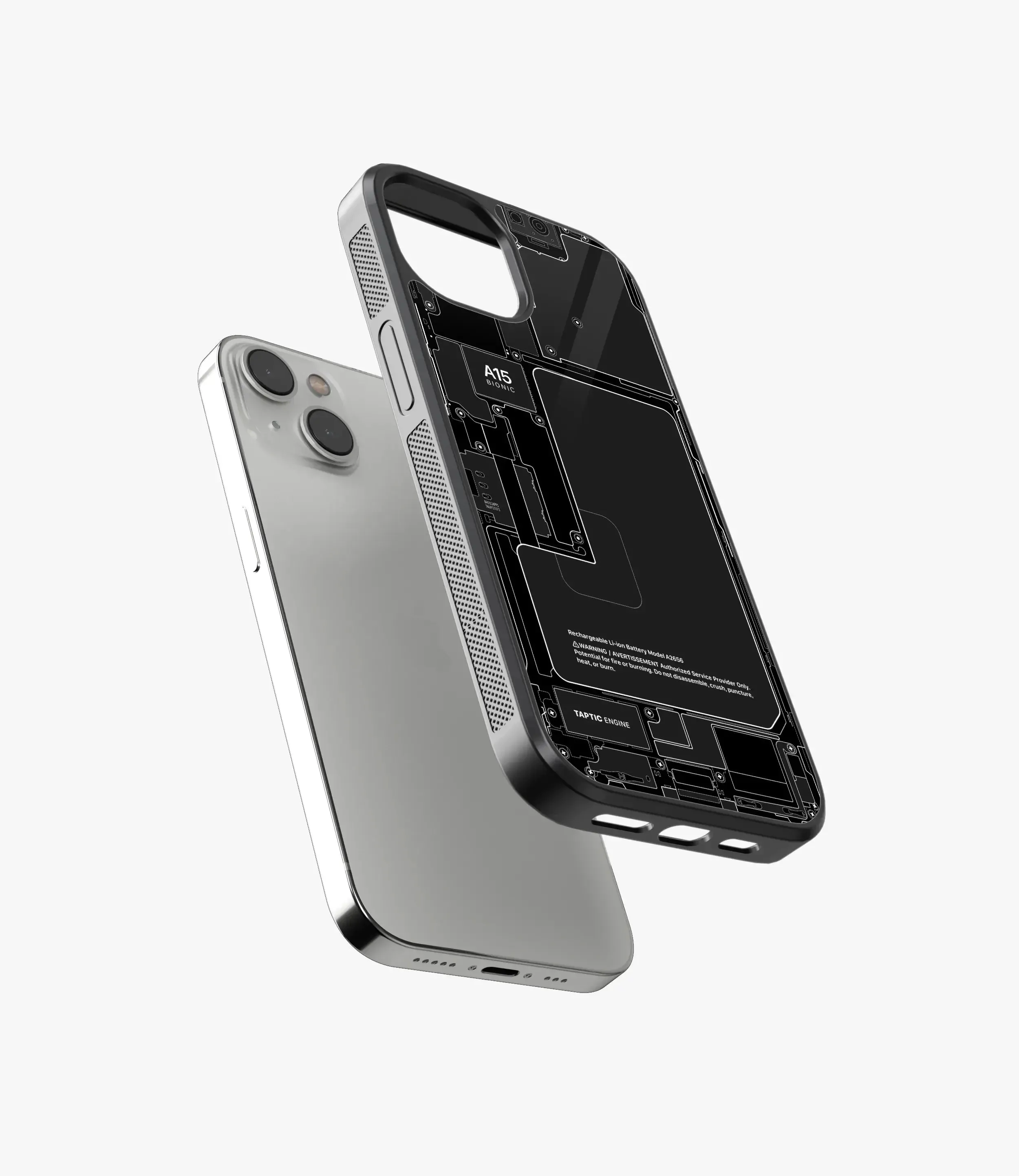 iPhone Circuit Board Teardown Glass Phone Case